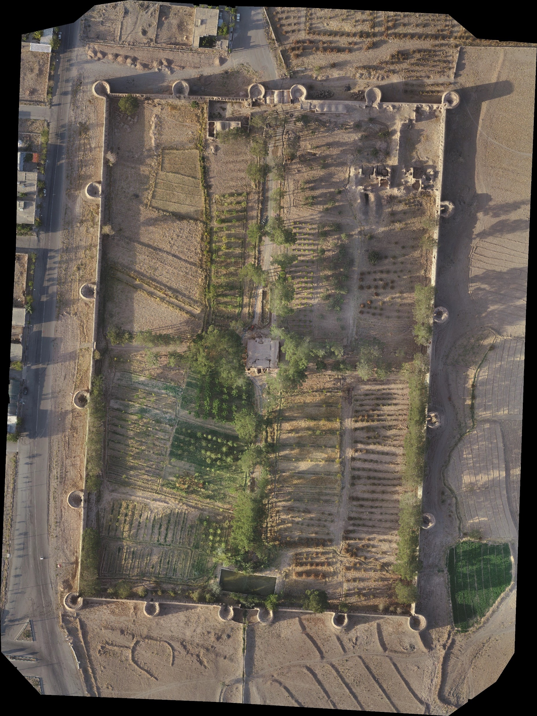 تصویر ارتوفوتوی باغ مود 